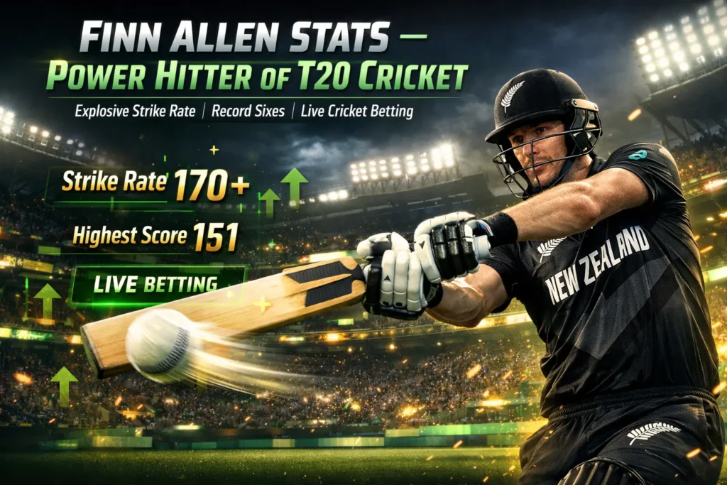 Finn Allen Stats: Explosive Numbers, Record-Breaking Innings & Why He’s Cricket’s Most Feared Opener