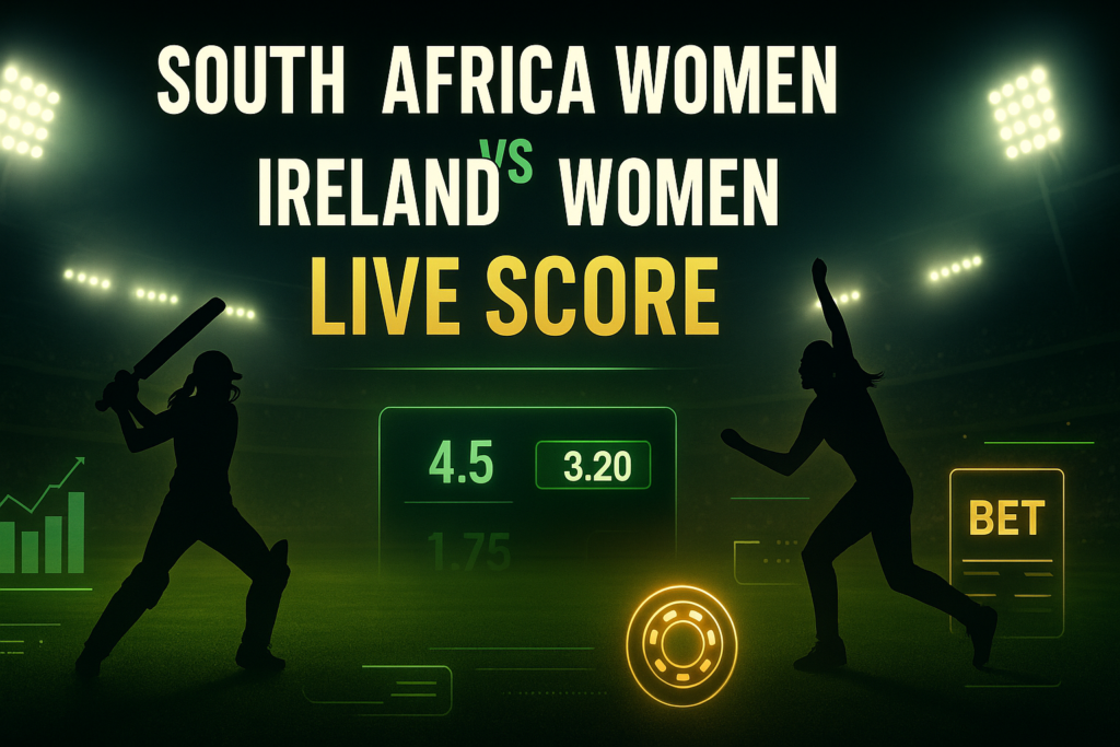 South Africa Women vs Ireland Women Live Score: Real-Time Action, Key Moments & Full Match Breakdown!