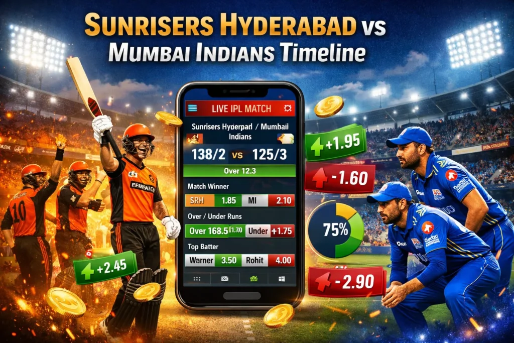 Sunrisers Hyderabad vs Mumbai Indians Timeline: Complete Match History, Records & Iconic Moments