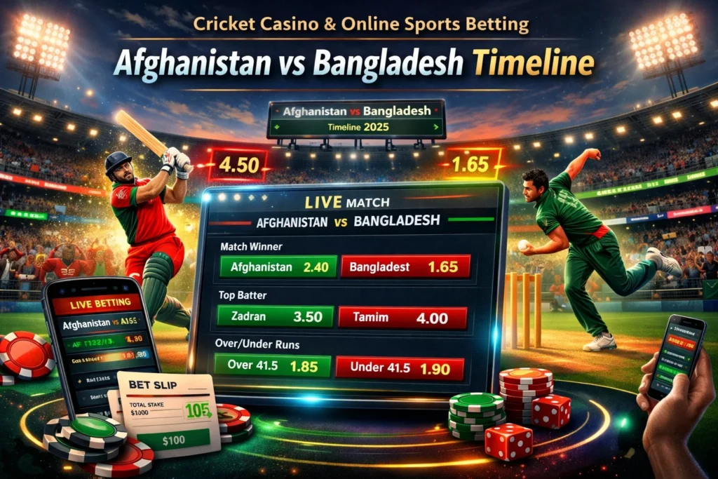 Afghanistan vs Bangladesh Timeline: A Complete Match-by-Match History and Turning Points