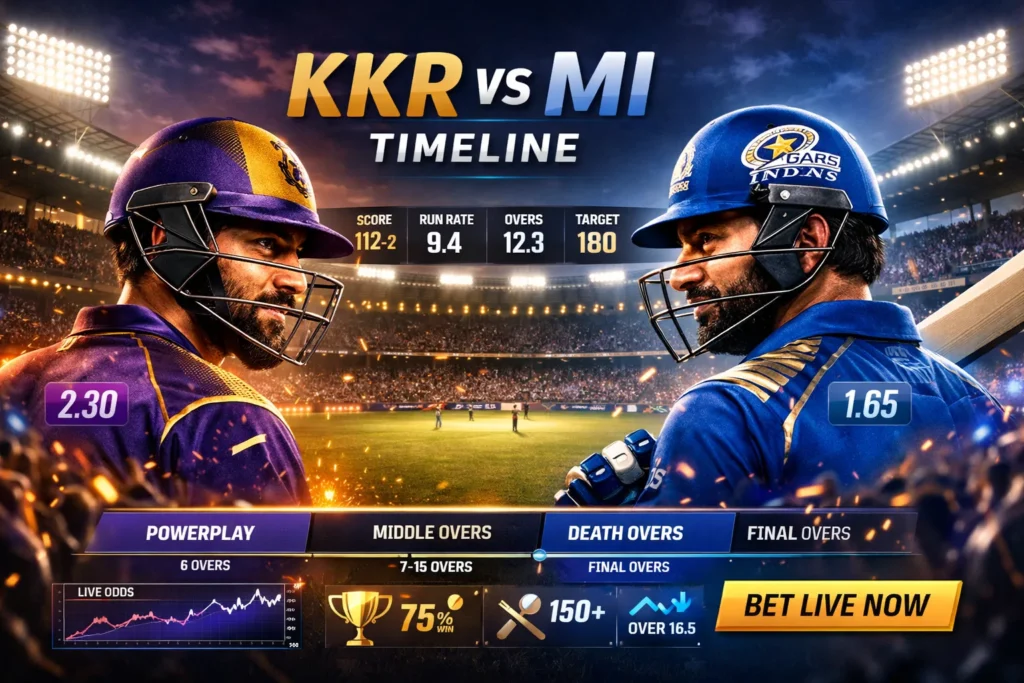 KKR vs MI Timeline: Complete Match History, Key Moments & Rivalry Highlights