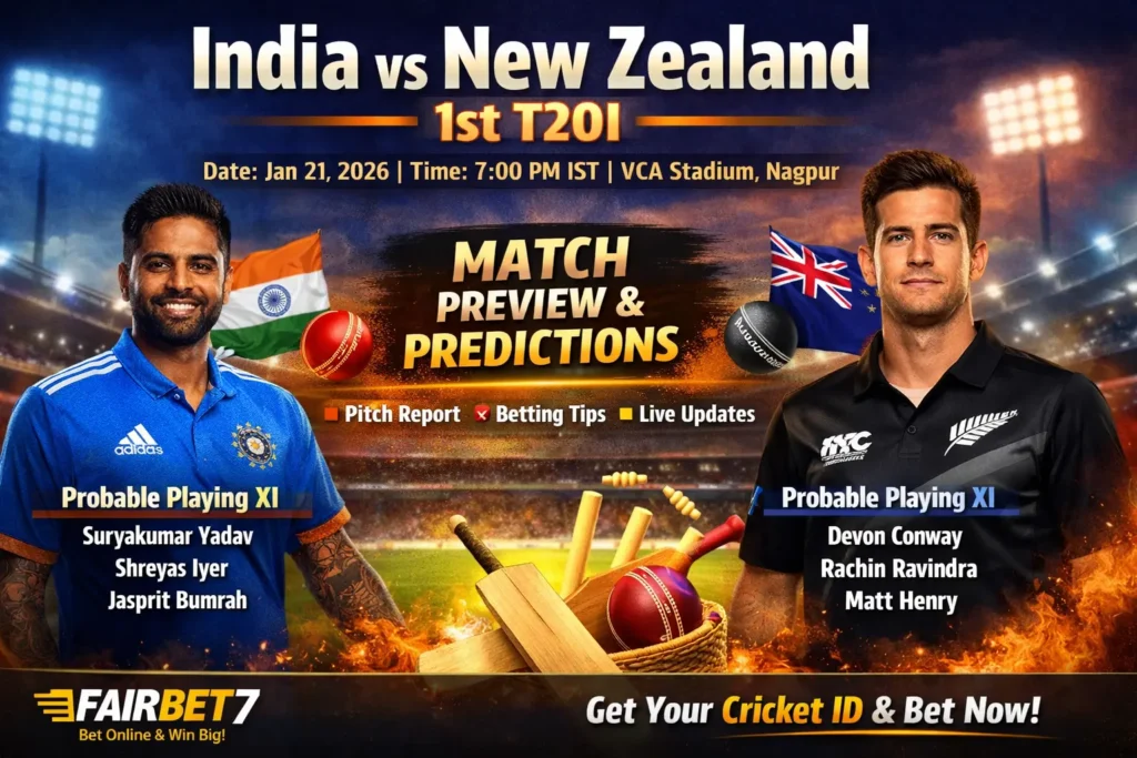India vs New Zealand (1st T20I)