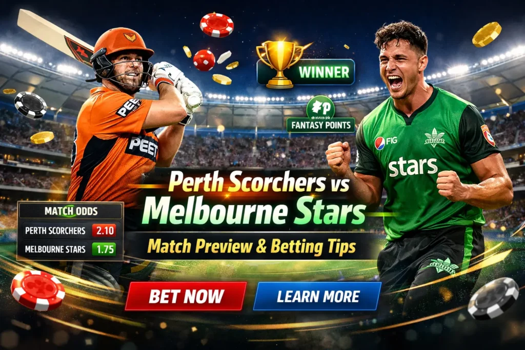Perth Scorchers vs Melbourne Stars: Preview, Team News & Tips