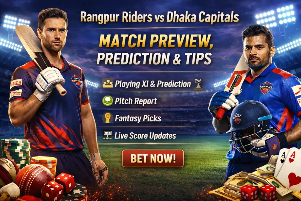 Rangpur Riders vs Dhaka Capitals