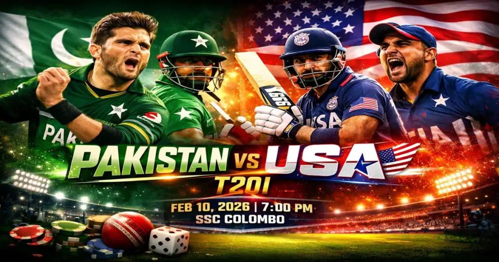 Pakistan vs USA T20I